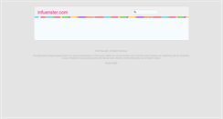 Desktop Screenshot of infuenster.com